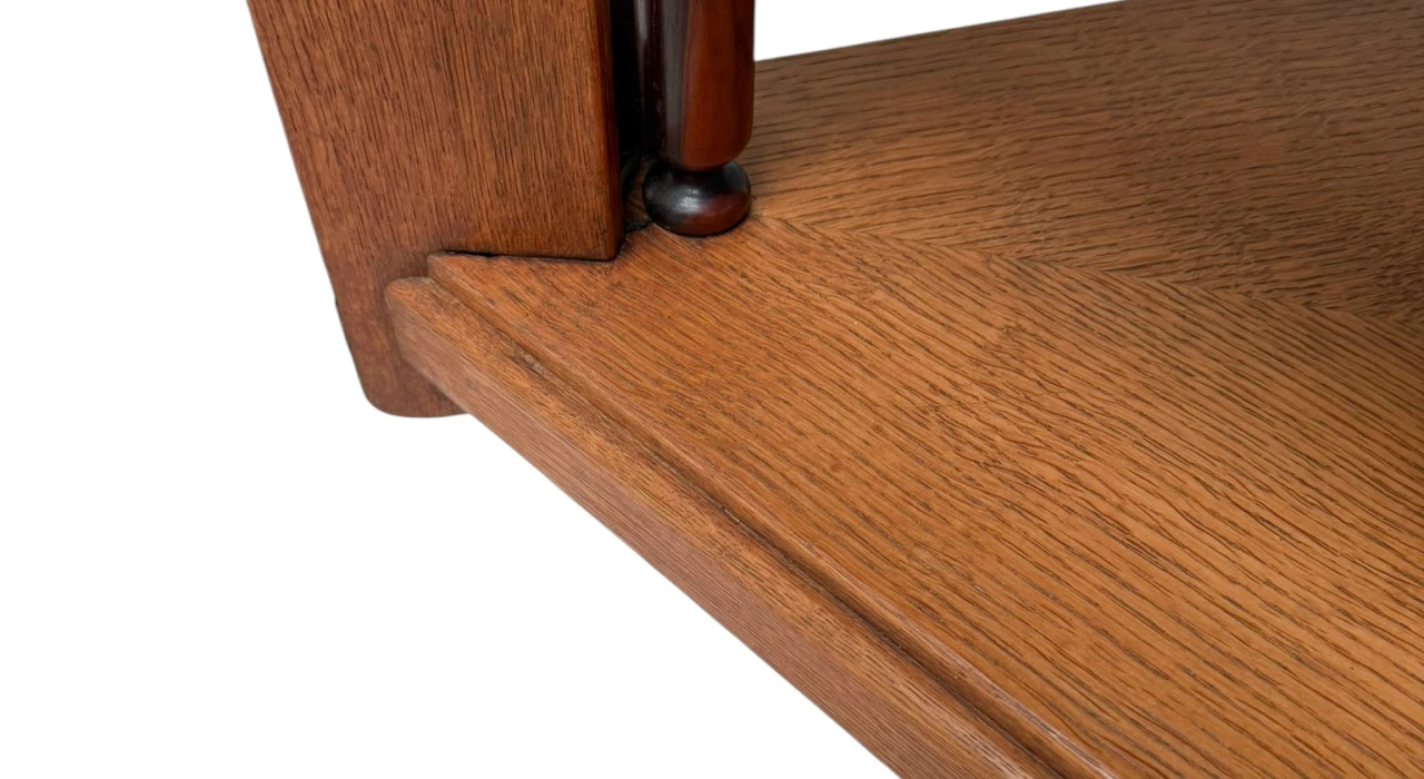 Art Deco Modernist Triangular Side Table by Anton Lucas, 1920s